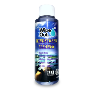 WipeOut™ Windscreen & Windows Cleaning Solution With Q.E.S Formulation