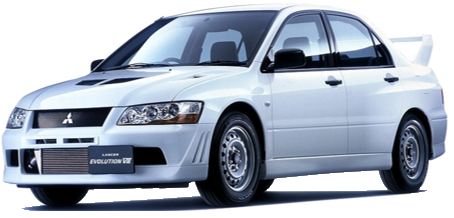 Mitsubishi Lancer Evo 2000 - 2007 (VII, VIII, IX)